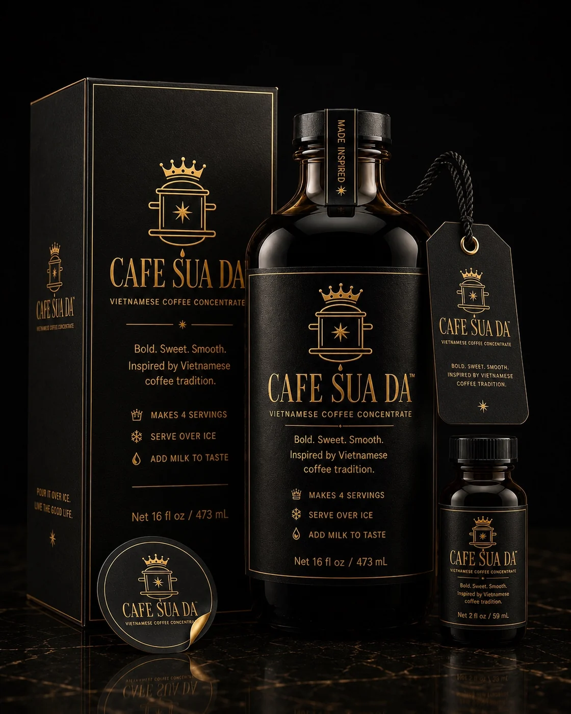 CAFE SUA DA product system