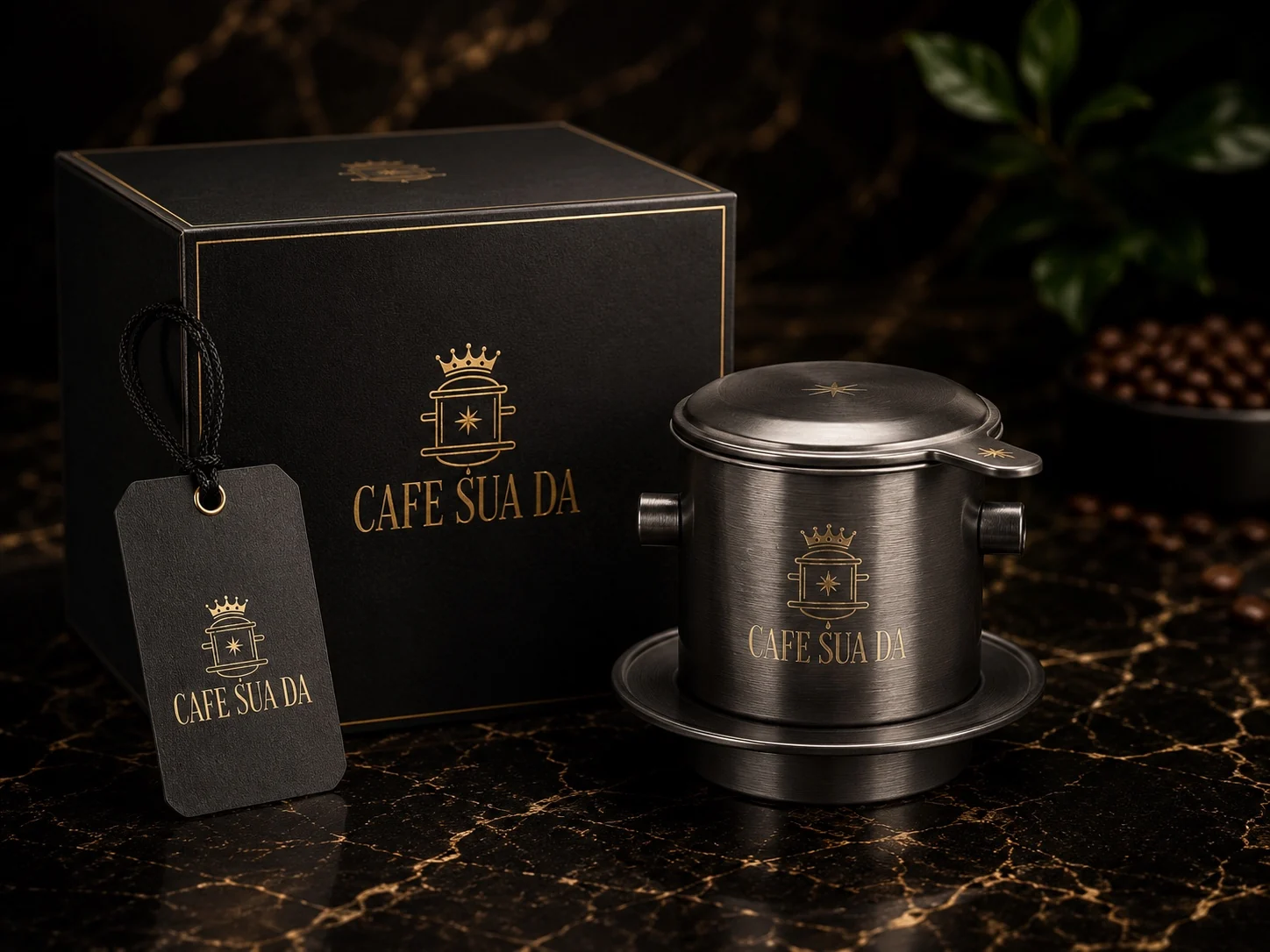CAFE SUA DA Titanium Phin
